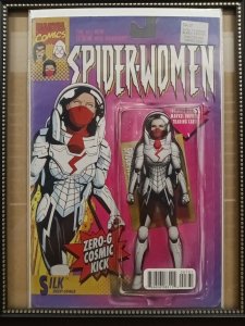 Silk #7 Deep Space Silk Action Figure Variant Spider-Women Marvel 2016. Nw59