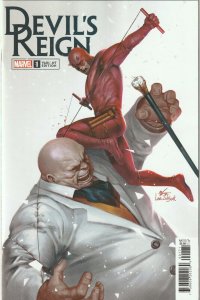 Devils Reign # 1 Inhyuk Lee 1:25 Variant Cover NM Marvel [D2]