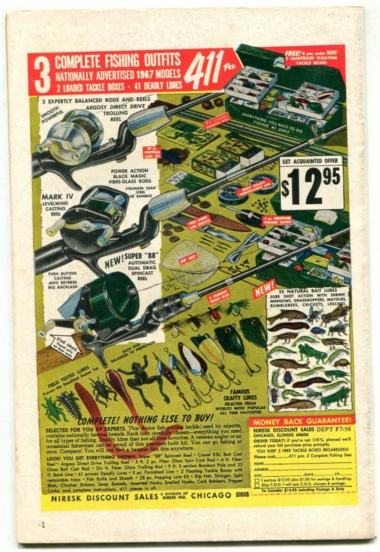 GASP! #3 1967-ACG COMICS-WILD GHOST CIVIL WAR COVER VF