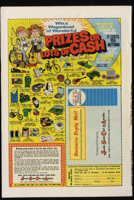 Fantastic Four Annual #10 FN- 5.5 Doctor Doom!