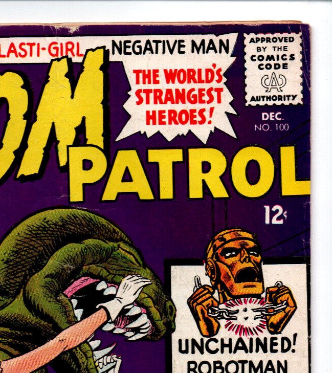 Doom patrol #100 - Origin Beast Boy - KEY - 1965 - VG 