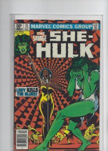 The Savage She-Hulk #15 Newsstand Edition (1981)