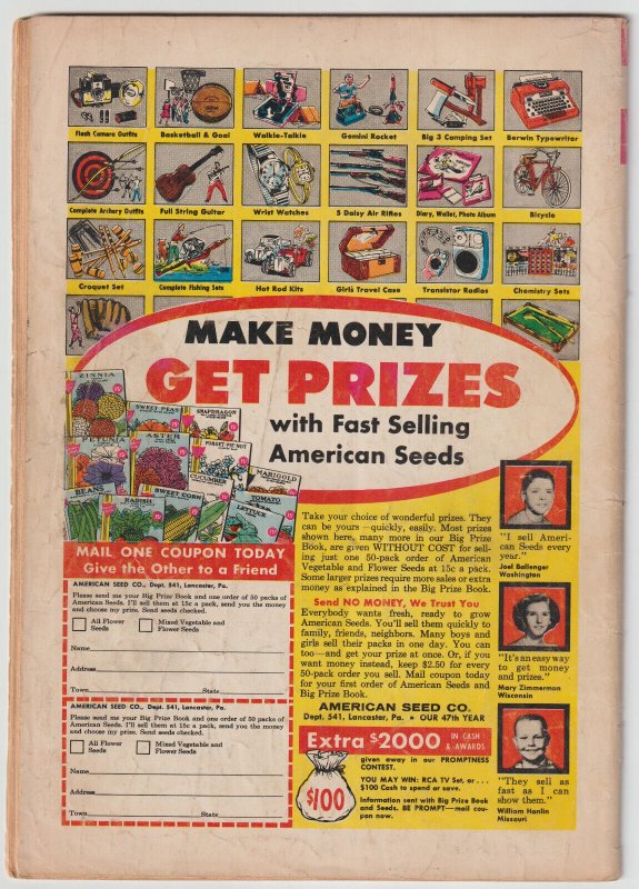 Uncle Scrooge #57 (May 1965, Gold Key), G condition (2.0)