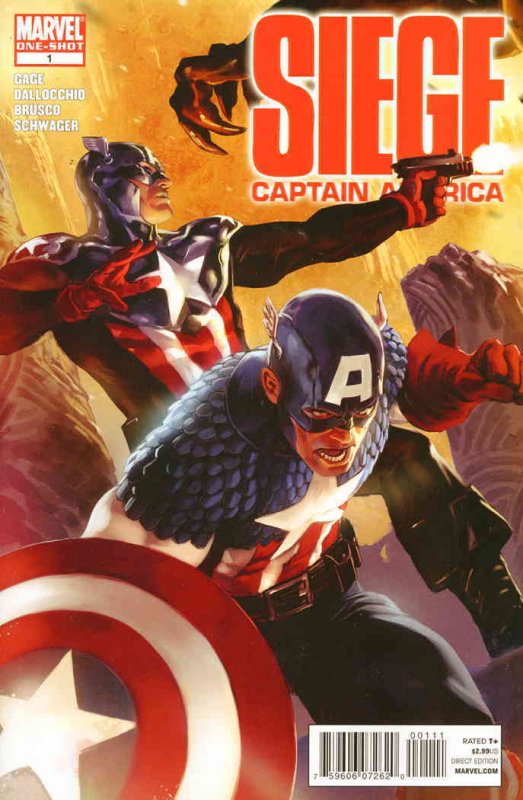 Siege: Captain America #1 VF ; Marvel