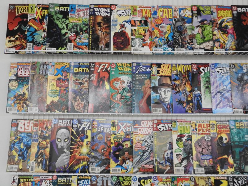 Huge Lot 190+ Comics W/ Avengers,  Wolverine, Thor, Supes+ Avg Fine Condition!!