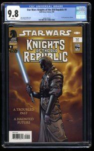 Star Wars: Knights of the Old Republic #9 CGC NM/M 9.8 1st Revan! Haazen !