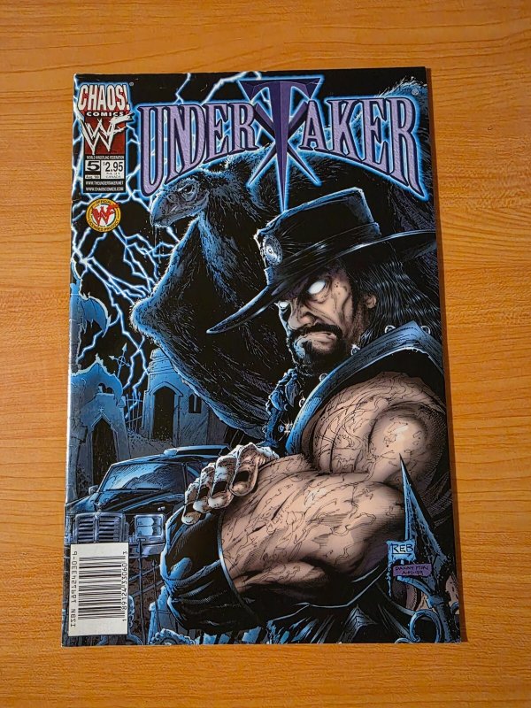 Undertaker #5 ART Variant WWF ~ VF - NEAR MINT NM ~ 1999 Chaos Comics