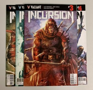 Incursion #1-4 Set (Valiant 2019) 1 2 3 4 Andy Diggle Alex Paknadel (9.2+) 