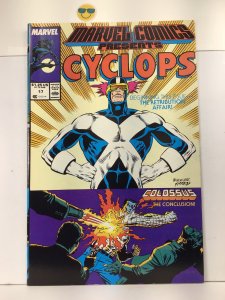 Marvel Comics Presents #17 (1989) Cyclops, Colosuss