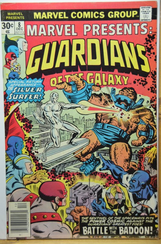 Marvel Presents #8 (1976)  Silver Surfer !!