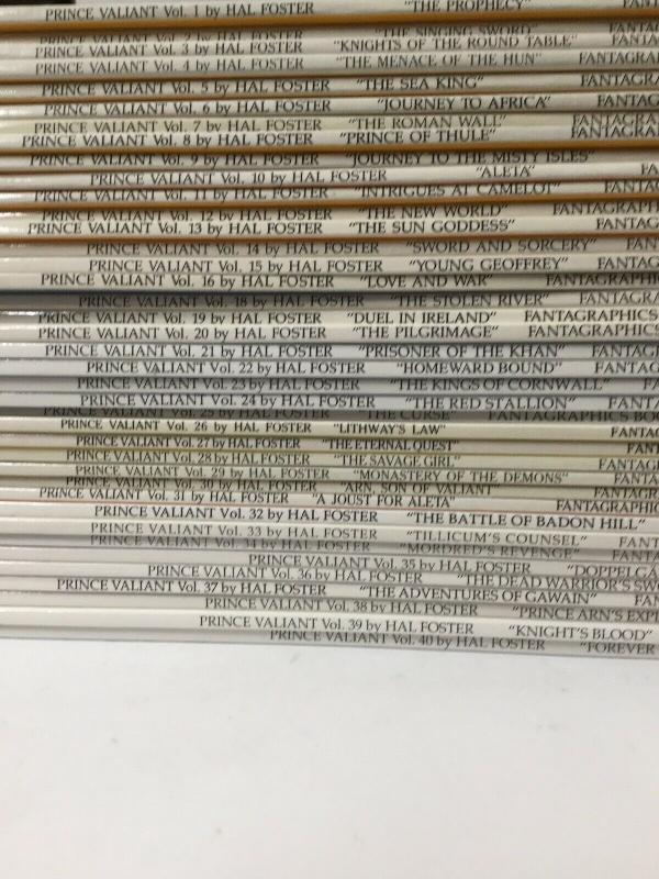 Prince Valiant Fantagraphics 1-40 Lot Nm Near Mint Oversize Treasury Edition P21