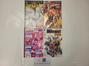 4 DC Comics #1 Multiverse Just + #12 Movement + #5 Superboy + #1 Society 31 TJ26