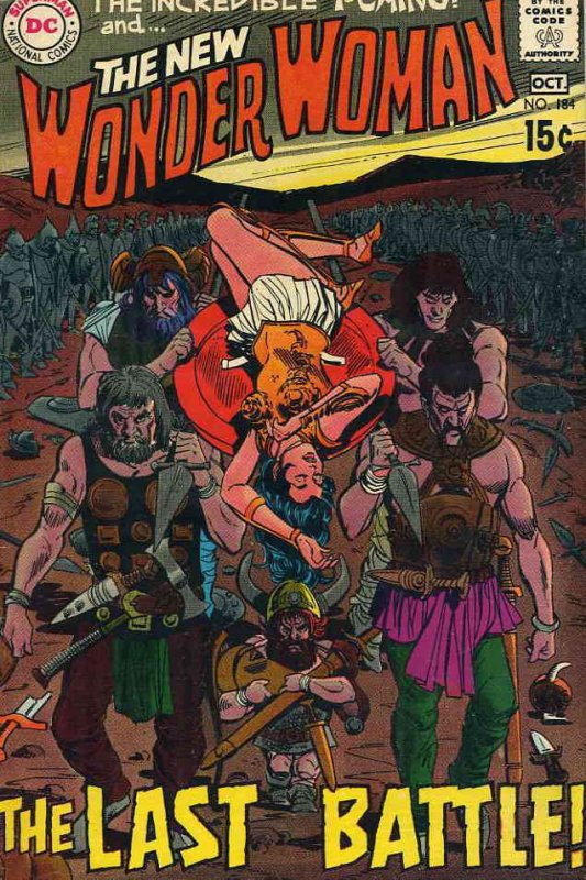 Wonder Woman (1st Series) #184 VG ; DC | low grade comic October 1969 I-Ching
