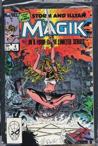 Magik (Storm and Illyana Limited Series) #4 (1984) Magik [Key Issue]