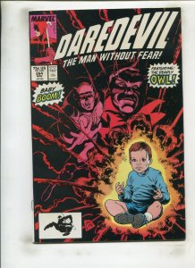 DAREDEVIL #264 (9.2) STEVE LIGHTLE COVER, THE OWL!! 1989