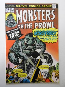 Monsters on the Prowl #28 (1974) FN Condition!