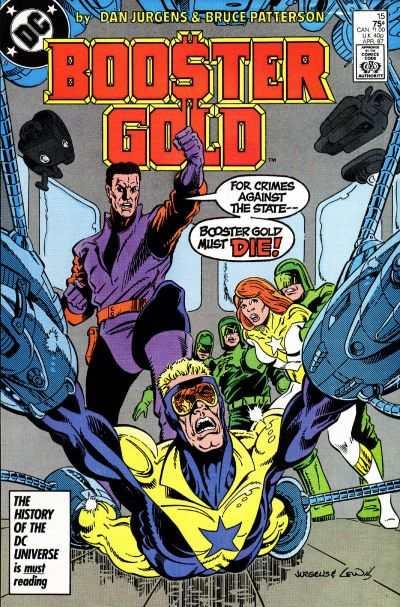 Booster Gold (1986 series) #15, VF+ (Stock photo)