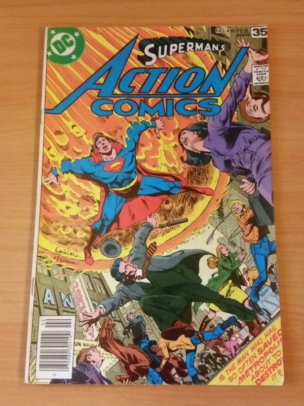 Action Comics #480 ~ VERY FINE VF ~ 1978 DC COMICS