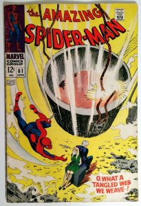 Amazing Spider-Man #61, 1st Gwen Stacey Cover App