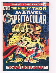 Marvel Spectacular #10 VG Marvel Comics Comic Book Thor Oct DE38 AD11