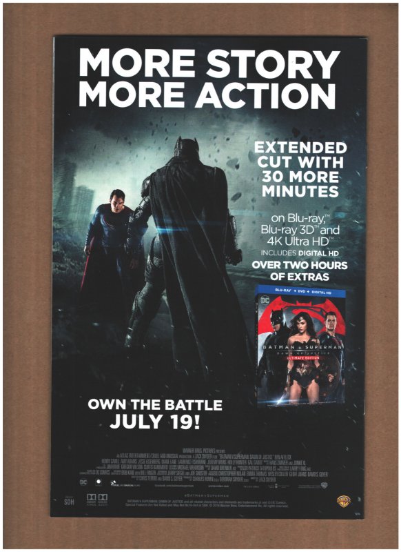 Aquaman #3 DC Comics Rebirth 2016 MERA Brad Walker Variant NM- 9.2