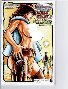 Cavewoman  Outlaw cvr. B Ltd to 350 copies