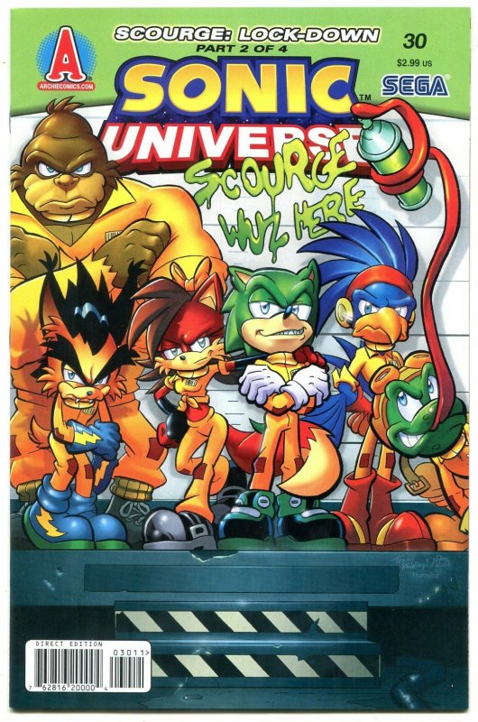 SONIC UNIVERSE #30 2011- Archie Comics- Sega  VF/NM 