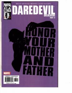 5 Daredevil Marvel Comic Books # 71 72 73 74 75 NM 1st Prints Spider-Man AK4