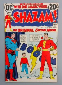 Shazam! #1, FN+ The Original Captain Marvel Returns DC, Feb 1973 JR1