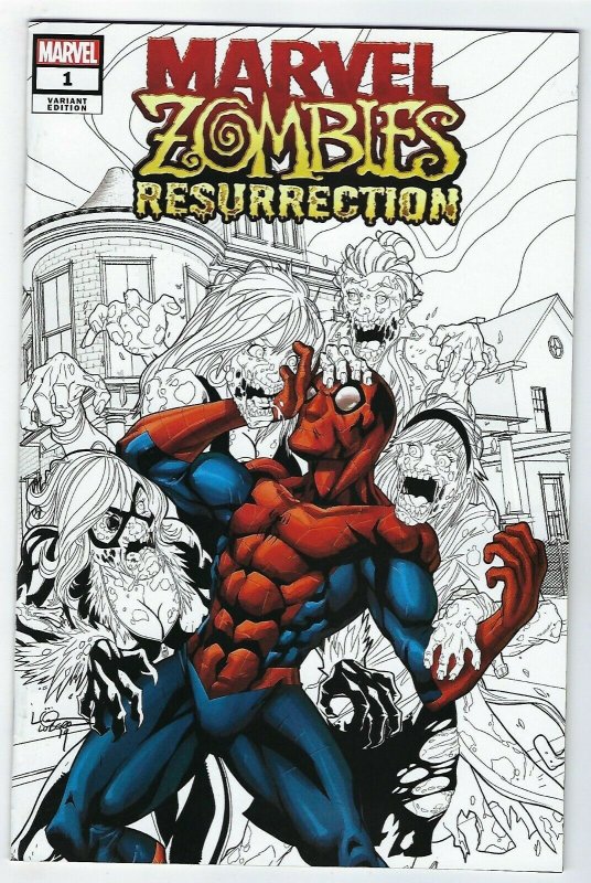 Marvel Zombies Resurrection #1 Lubera Retailer Summit Variant NM Marvel