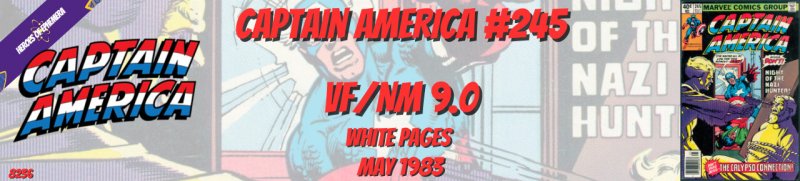 Captain America 245 VF/NM 9.0 1980