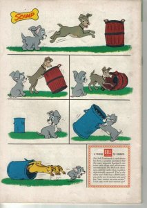 DELL Comics Walt Disney Scamp #703 1956 W: UNK A: Al Hubbard