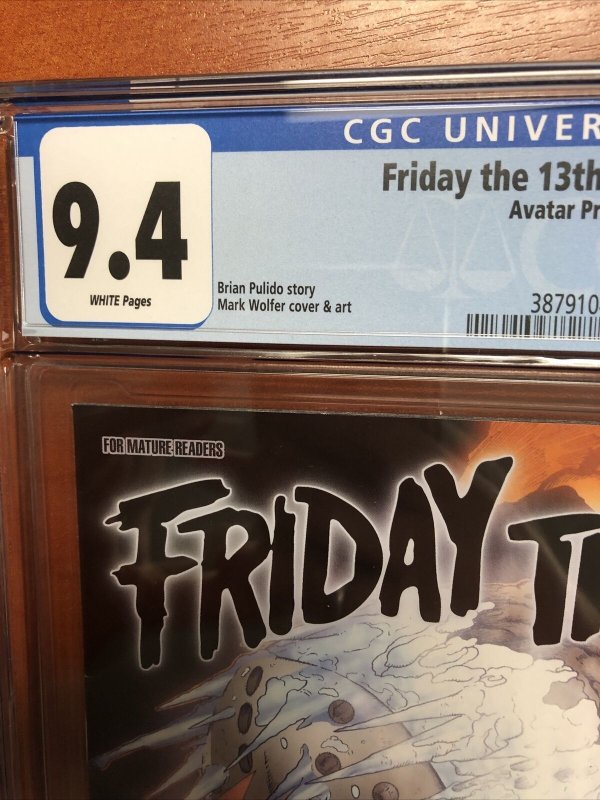 Friday The 13th: Bloodbath (2006) #3 (CGC 9.4 WP) Census 2!