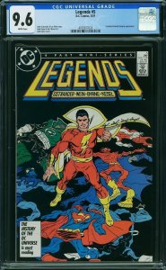 Legends #5 (1987) CGC 9.6 NM+