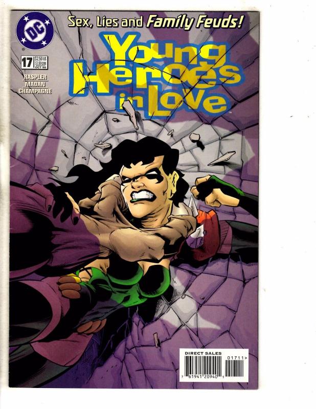 Lot Of 6 Young Heroes In Love DC Comic Books # 12 13 14 15 16 17 Batman CR8