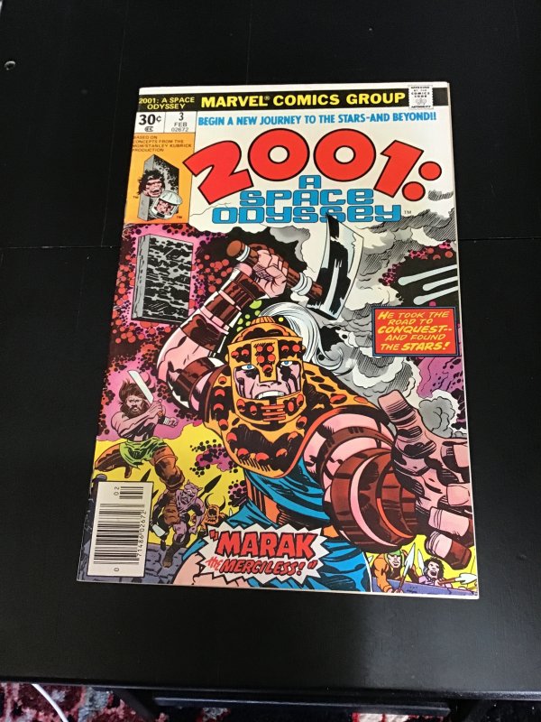 z 2001, A Space Odyssey #3 1977 Jack “The King Kirby 1st Marak High-grade VF/NM