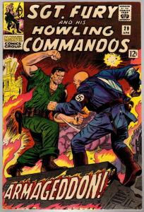 SERGEANT FURY 29 F+  April 1966 COMICS BOOK