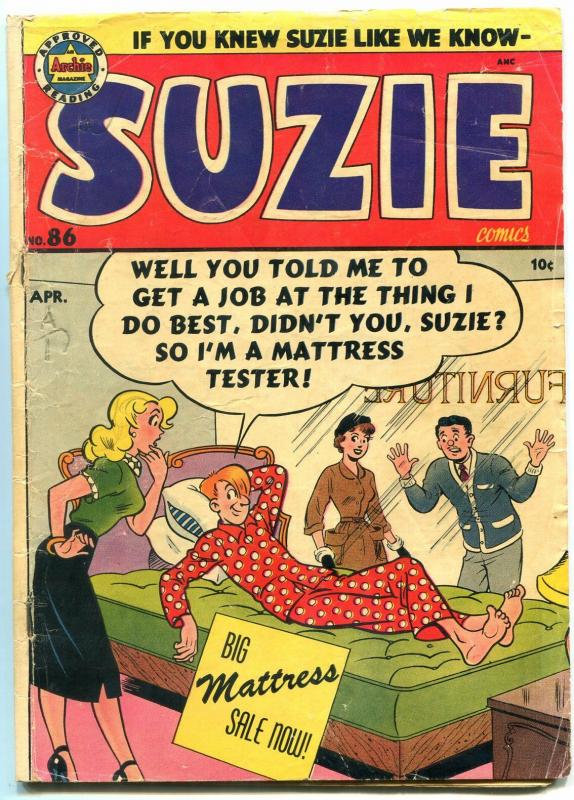 Suzie #86 1952- Archie Golden Age comic- Katy Keene G
