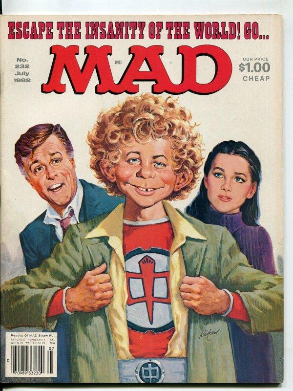 Mad-Magazine-#232-1982-Mort Drucker-Don Martin-Al Jaffee