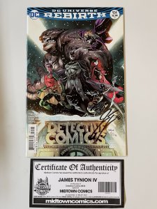 Batman Detective Comics 934 - NM Universe Rebirth James Tynion IV SIGNED w COA