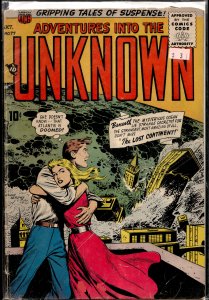 Adventures Into the Unknown #77 (1956)