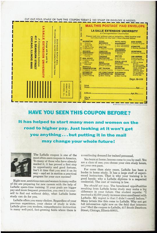 Avengers #121, 7.0 or Better