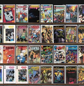 Huge Lot 150+ Comics with Green Lantern, Usagi Yojimbo, Excalibur & More!
