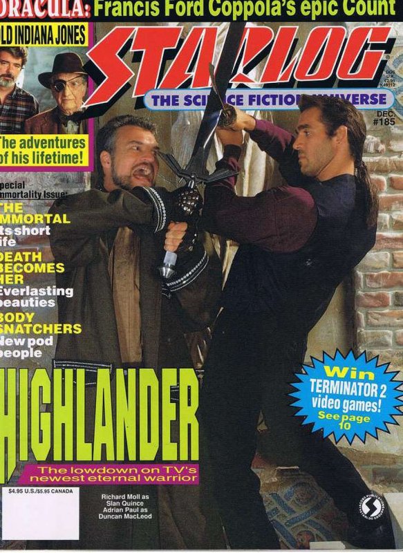 Starlog #185 VF/NM ; Starlog | Magazine Highlander