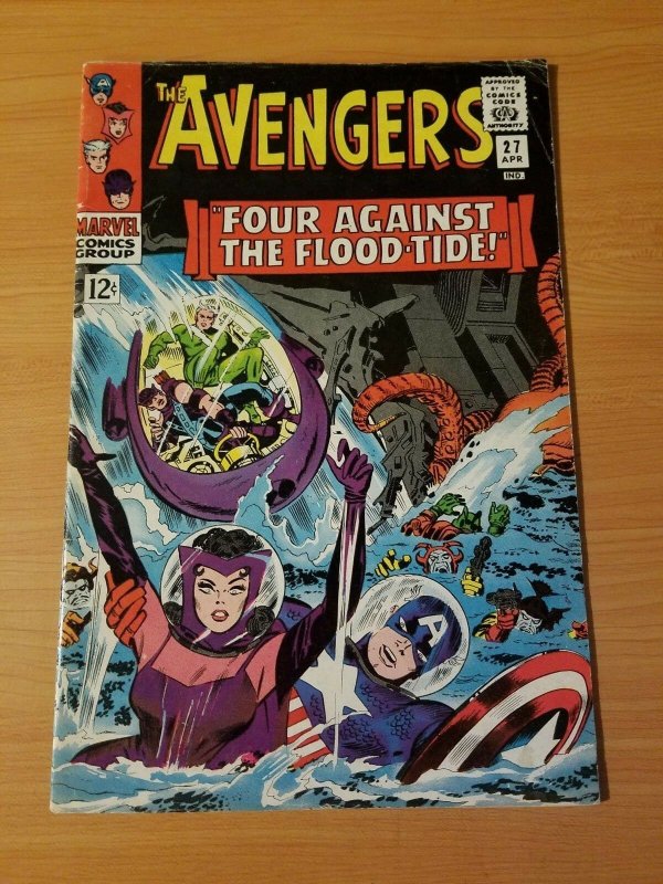 The Avengers #27 ~ FINE - VERY FINE VF ~ (1966, Marvel Comics)