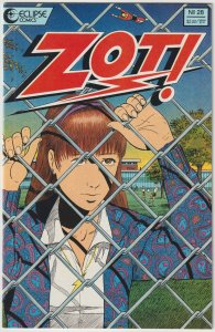 Zot! #28 (Sep 1989, Eclipse Comics), VFN-NM condition (9.0)