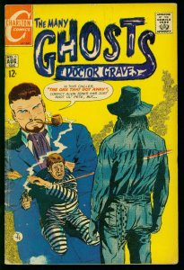 THE MANY GHOSTS OF DOCTOR GRAVES #15 1969-CHARLTON COMICS-DITKO ART- G 