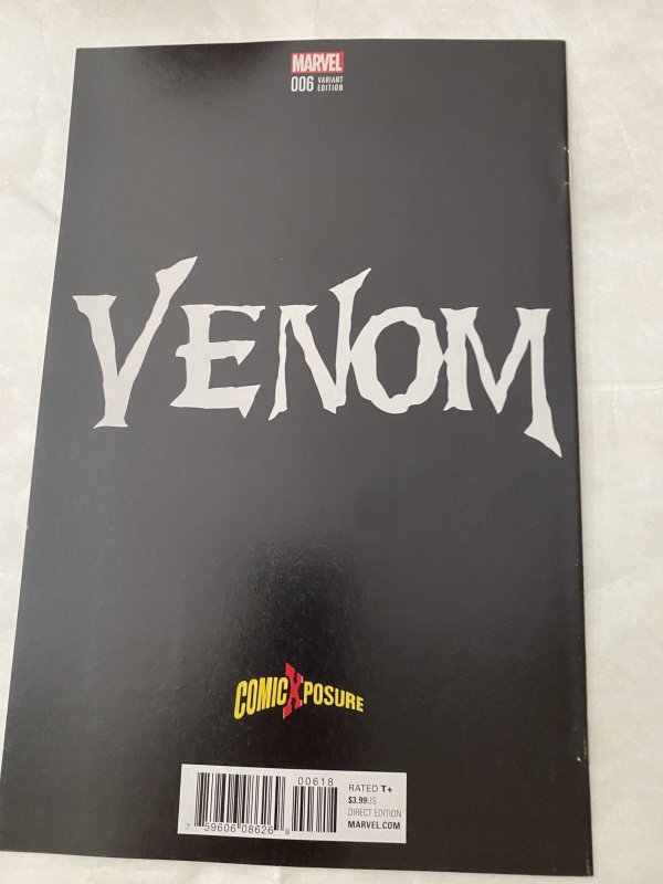 Venom 6 (2017) X-23 Venomized Full Mask Comicxposure Variant Cover Mike Costa