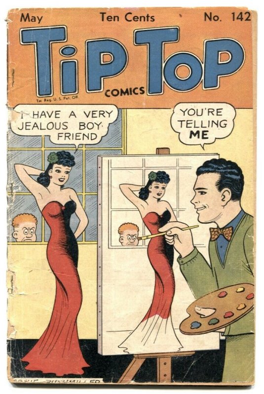 Tip Top Comics #142 1948- great cover- Li'l Abner FR