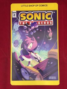 Sonic the Hedgehog #2 1:10 RI-A Fourdraine Variant NM IDW 2018